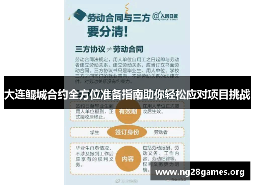 大连鲲城合约全方位准备指南助你轻松应对项目挑战