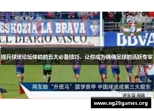 提升球迷论坛体验的五大必备技巧，让你成为偶偶足球的活跃专家